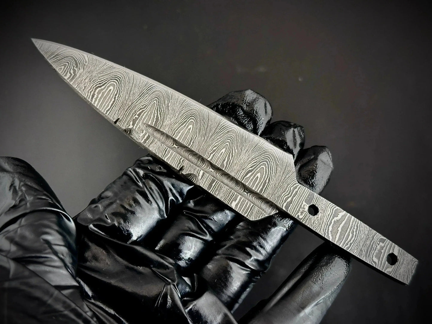 Hand Forged Sgian Dubh Knife Blank – B6 - Jayger