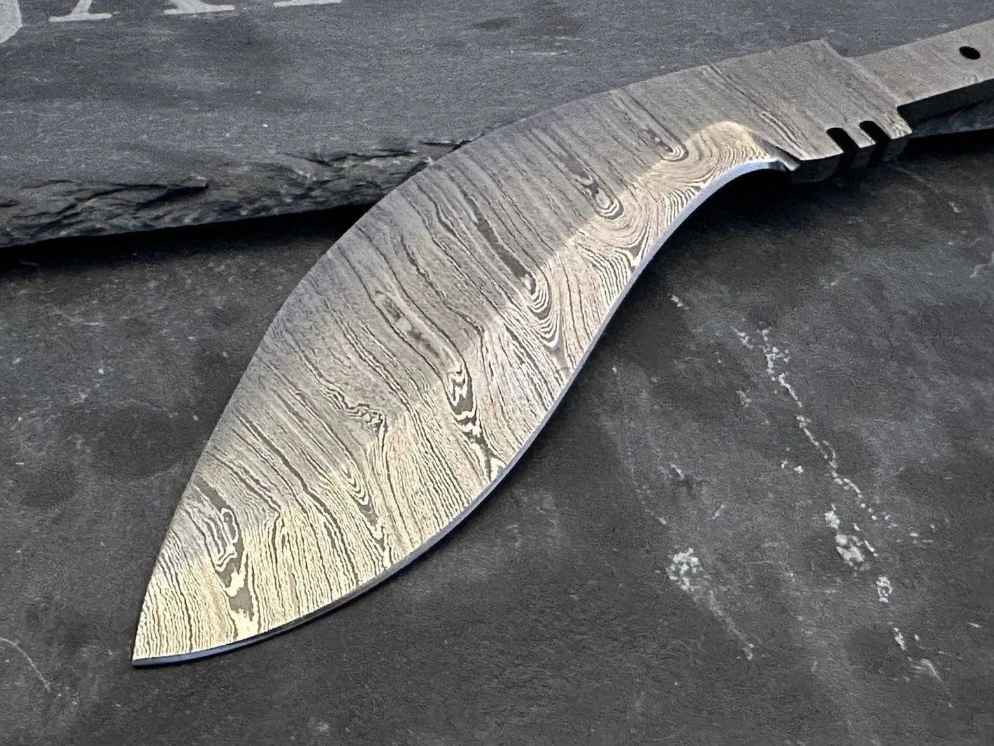 Handmade Damascus Steel Kukri Knife Blank Blade – B278 - Jayger
