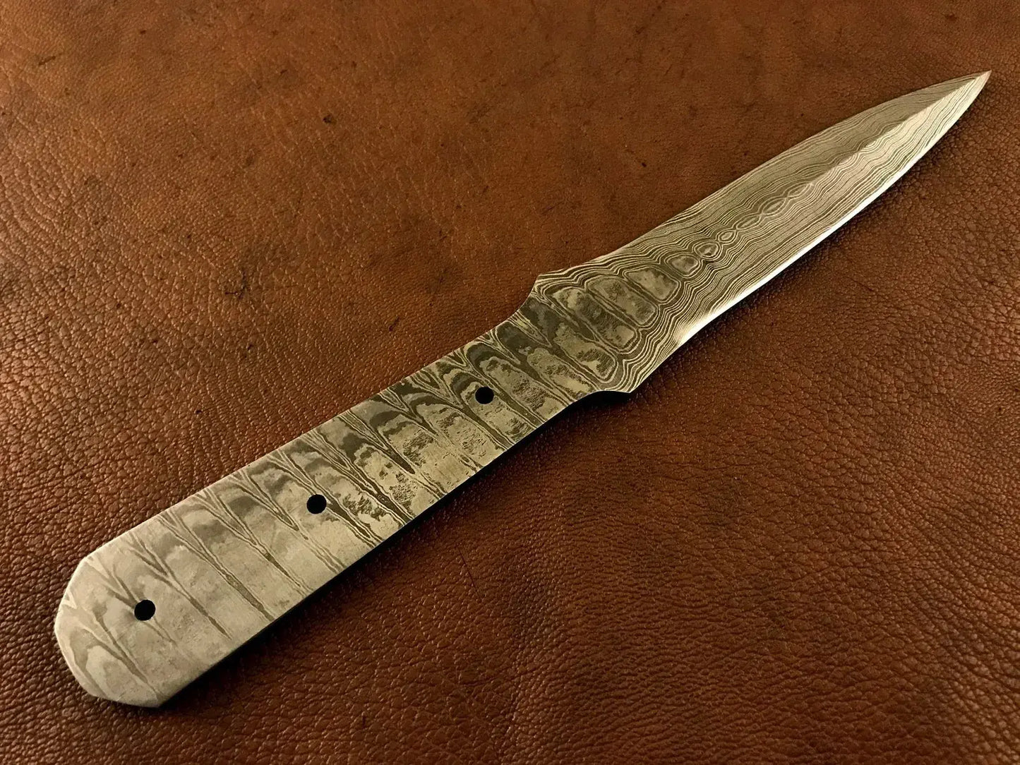 Hand Forged Damascus Steel Dagger Knife Blade – B36 - Jayger