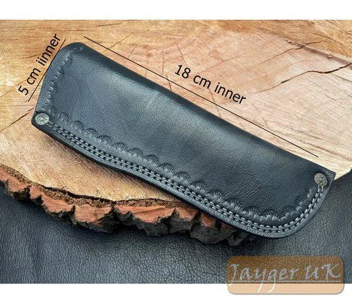 Custom Made Fixed Blade Knife Leather Sheath – BGS6