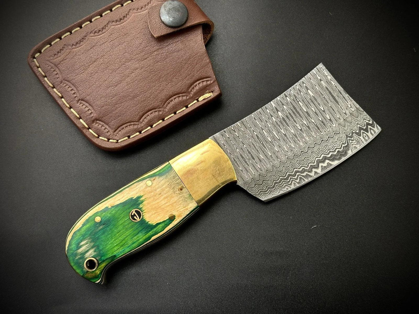 Hand Forged Mini Cleaver | Bushcraft | Meat cutting Knife – DH1 - Jayger