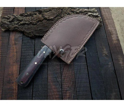 Hackmesser Handgeschmiedetes Damast