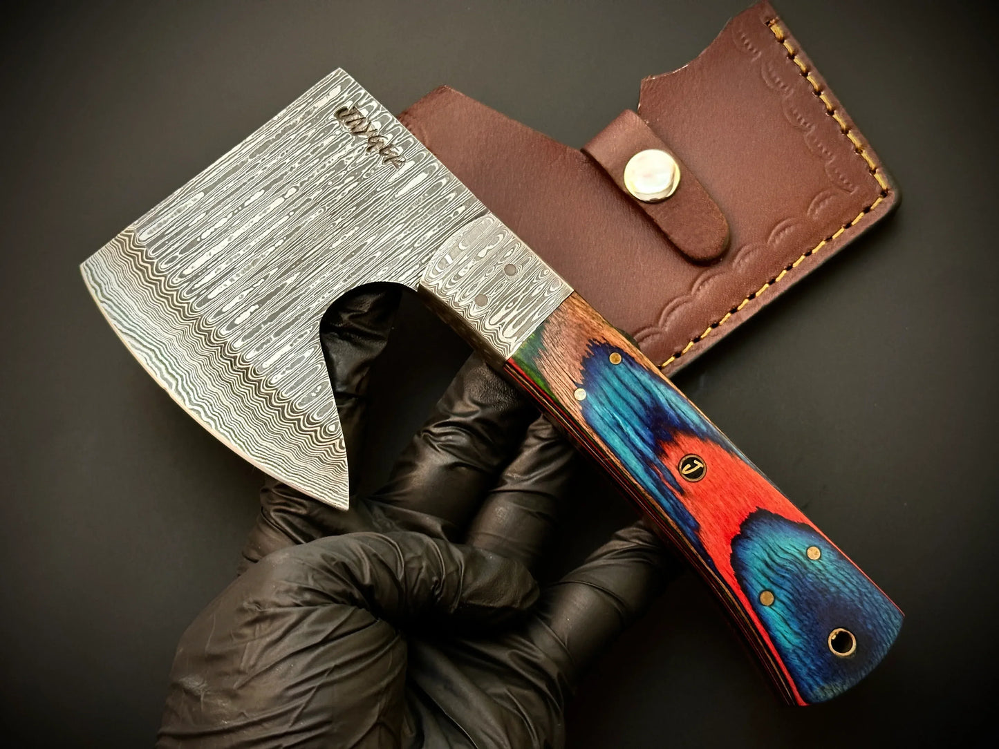 Handmade Meat Cleaver / Hatchet Camping Knife DH3 - Jayger