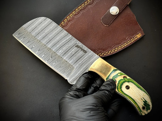 Handmade Kitchen Knife / Hatchet / Bushcraft Knife DH9