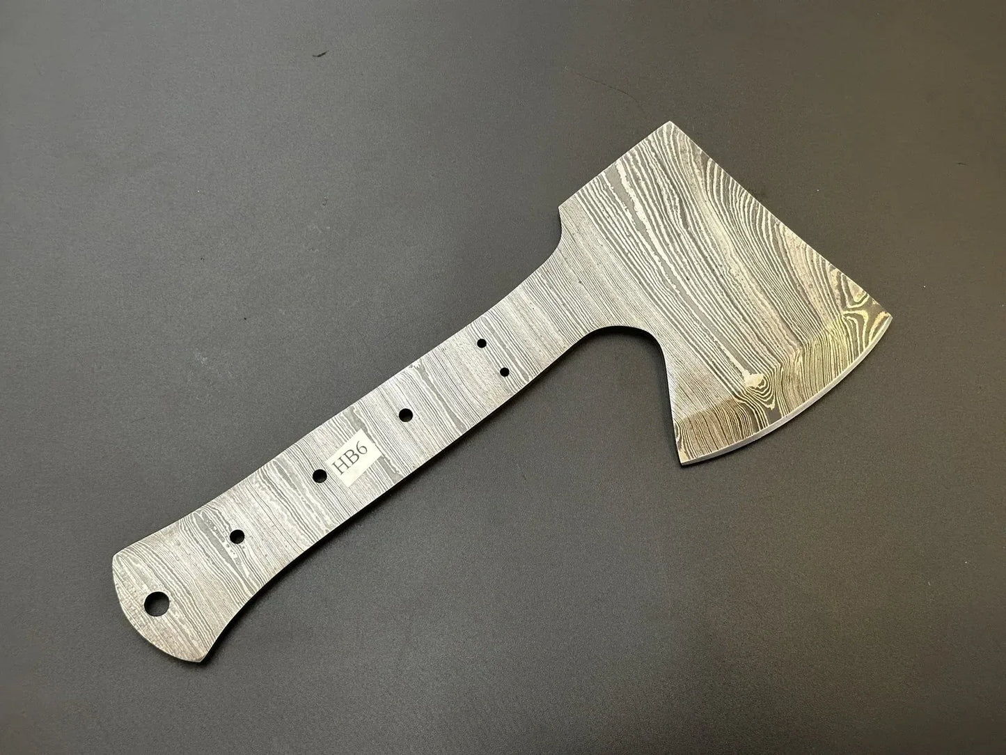 Handmade Damascus Steel Cleaver | Hatchet Blank Blade – HB6 - Jayger