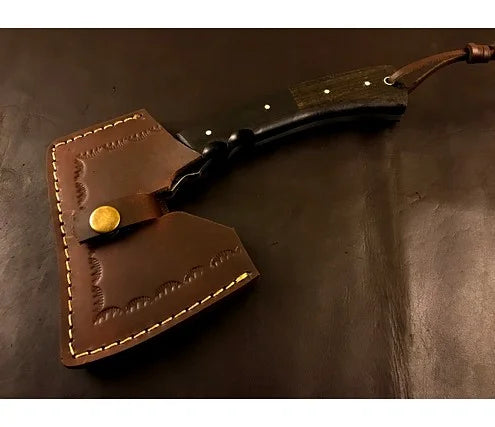 Damascus Steel Cleaver / Hatchet – HMD8