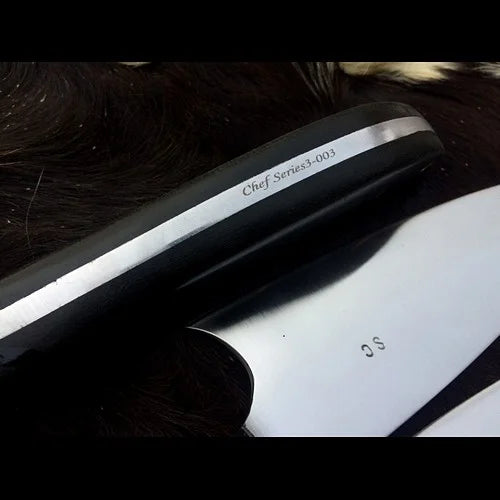 Hand Forged Chef Knives Set Of 3 With Roll Over Sheath