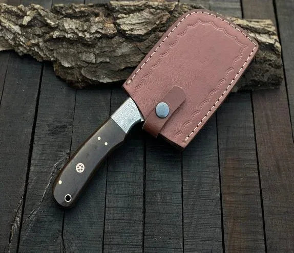 Hand Forged Meat Cleaver / Bushcraft Knife DH11 - Jayger