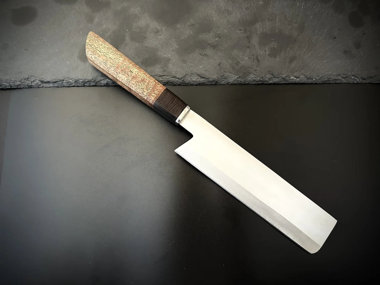 Handmade Japanese Nakiri Chef Knife Sharp Cutting Edge
