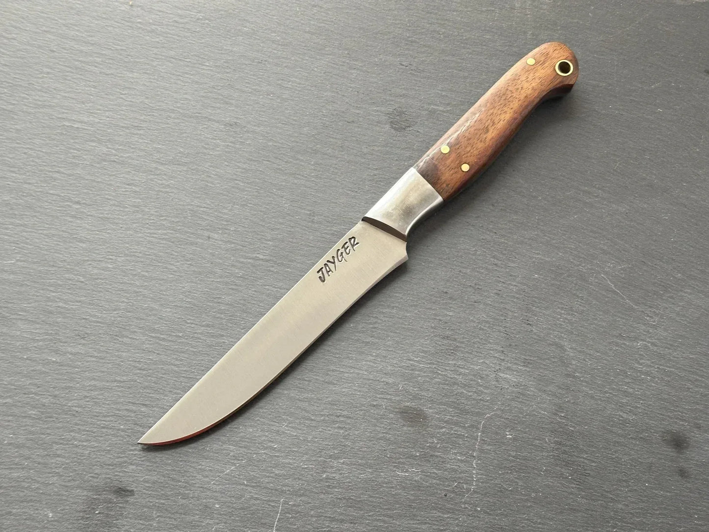 Handmade Carbon Steel Steak Knife / Knives Set / Steakmesser - Jayger