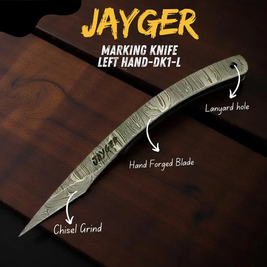 Handmade Kiridashi Marking Knife -Left Hand - Jayger