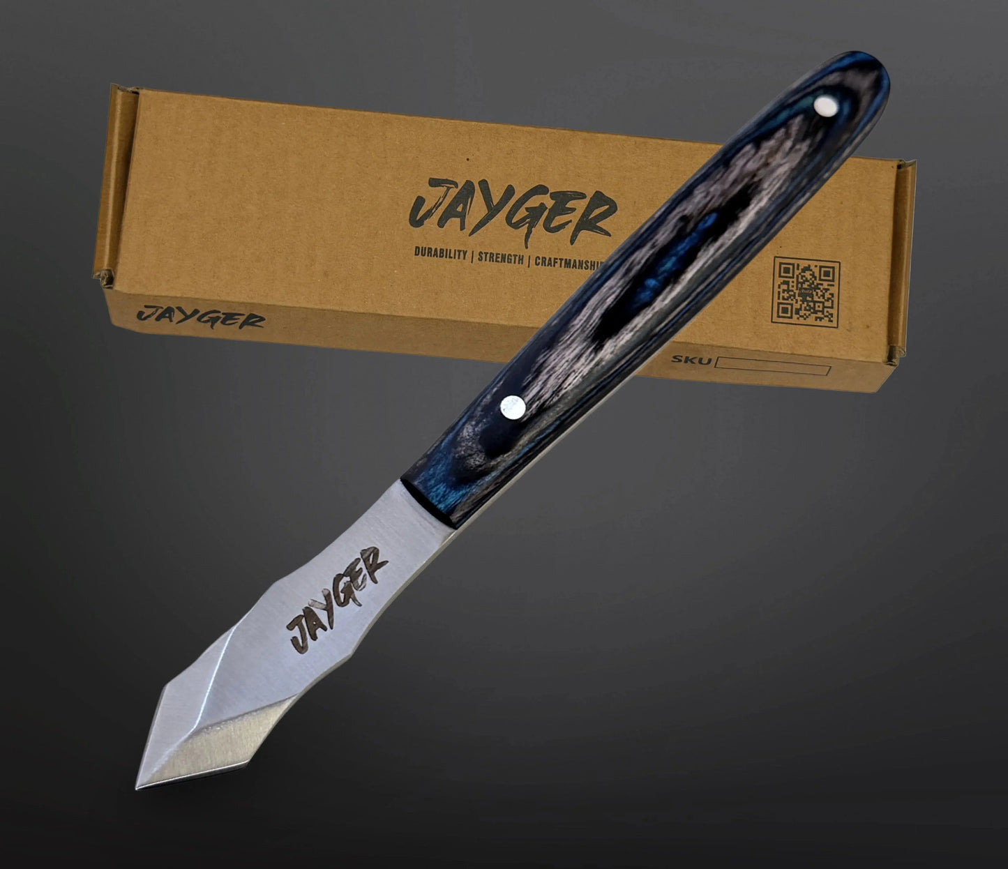 Handmade Kiridashi Marking Knife – One-Piece Forged Sandvik 12C27 Steel - Jayger