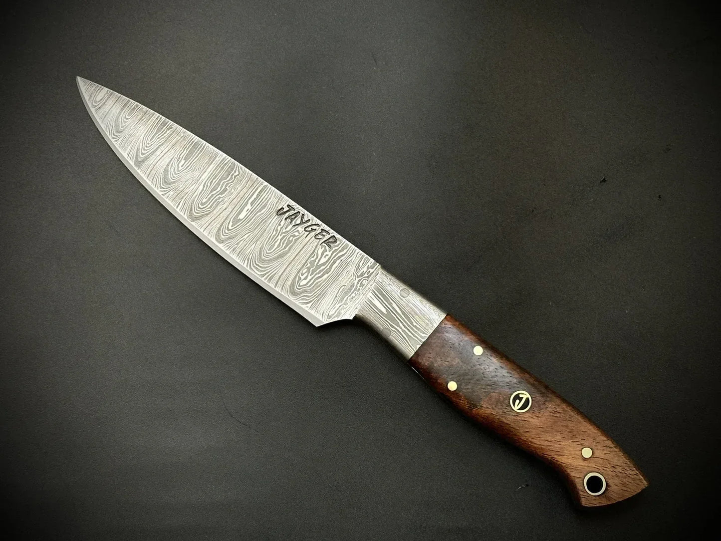 Handmade Damascus Steel Paring knife / Chef Knife – KD3 - Jayger