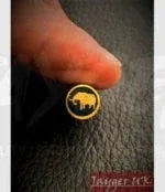 Handmade Elephant Mosaic pin-Brass tube-Knife Handle making Pin - Jayger