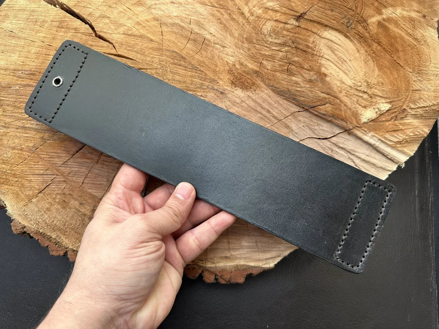 Razor & Knife Honing Leather Strop - Jayger