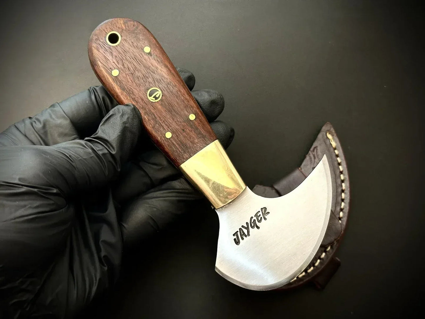 Hand Forged Carbon Steel Leather Cutter Set / Skiver - Jayger