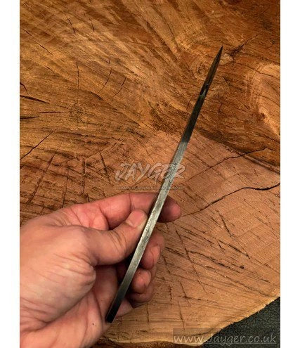 Handmade Damascus Steel Knife blade-Gut hook Blank Blade-Heat Treated