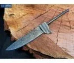 Bavarian Integral Damascus Blade Blank – One-Piece Hand-Forged - Jayger