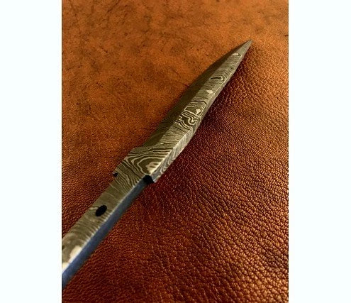 Damascus Steel Hunting Knife Blank – B26