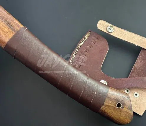 Hand Forged Viking Bearded Damascus Steel Axe – Da2