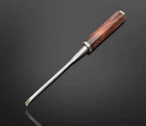 Damascus Steel Wooden Chisel 6mm Hand Forged