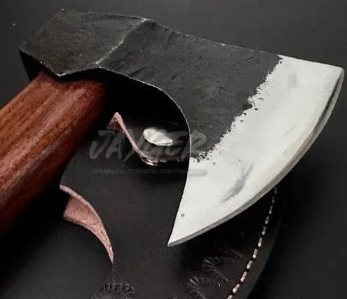 Hand Forged Carbon Steel Viking Axe – CA22 - Jayger