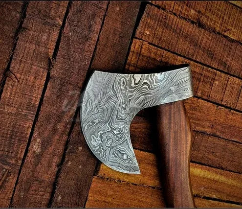 Handmade Viking Bearded Damascus Steel Axe/Hatchet