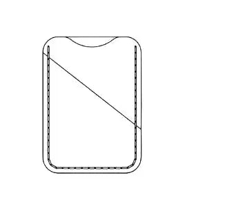 Leather Card Holder - Saddle Stich