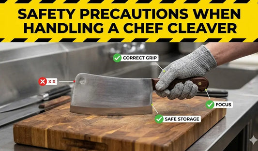 Safety Precautions When Handling a Chef Cleaver