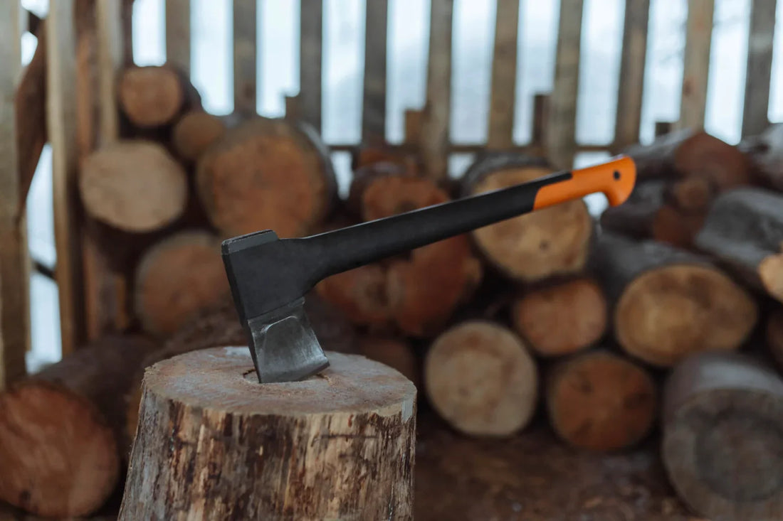 Hand-Forged Carbon Steel Axes For Tough Jobs