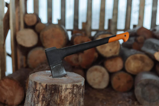 Hand-Forged Carbon Steel Axes For Tough Jobs