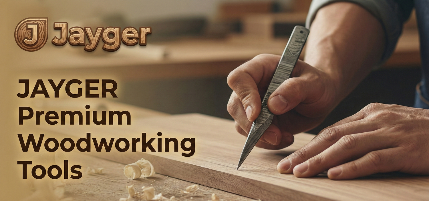 Jayger Kiridashi Knives: Handmade Japanese & Damascus Marking Blades