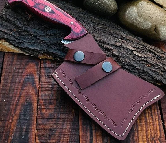 Handmade Meat Cleaver / Bushcraft Knife – DH8