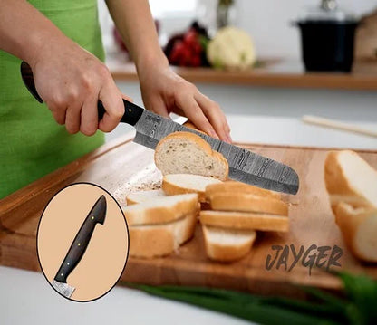 Custom Made Kitchen Chef Knives Set Of 5 Pcs