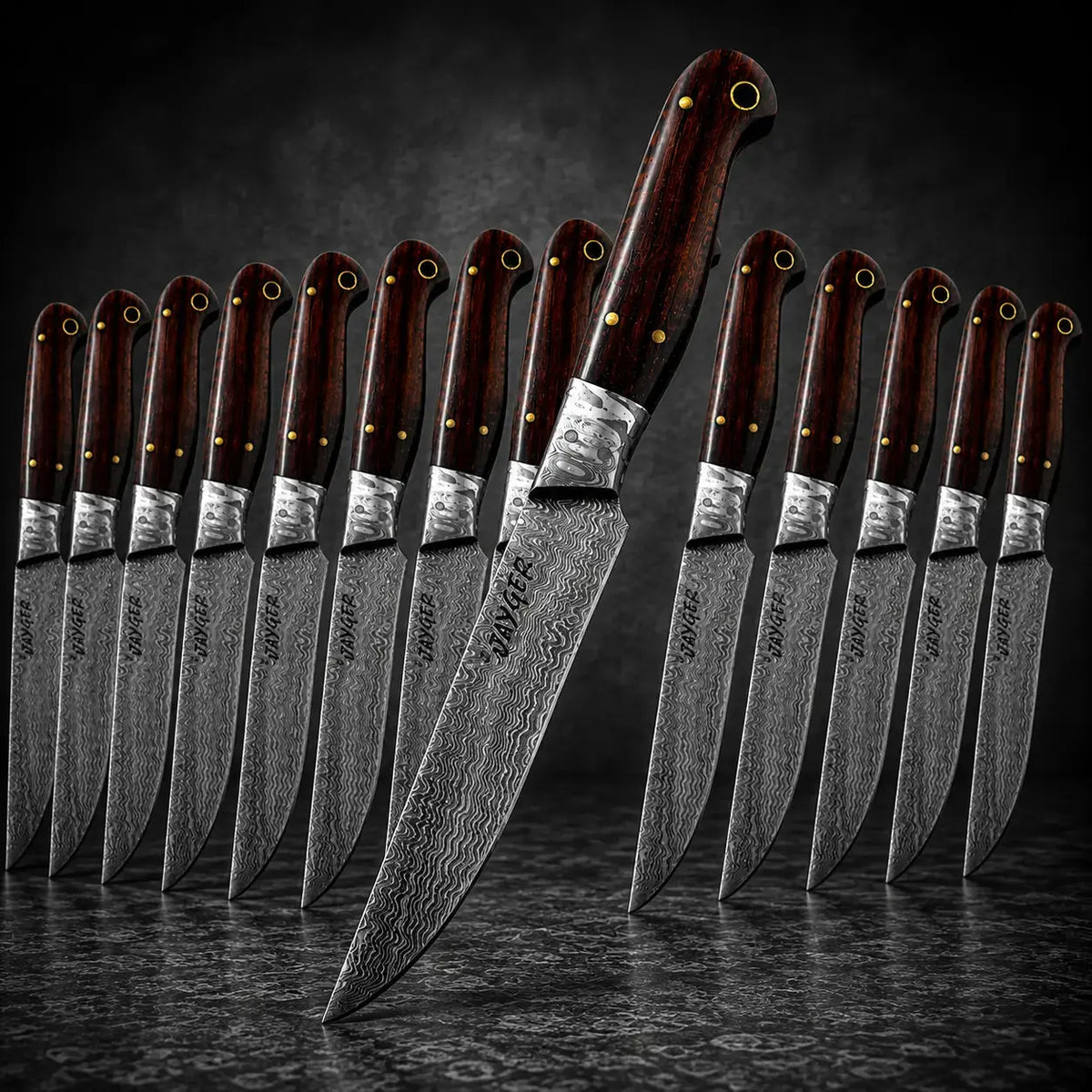 Handmade Damascus Steel Steak Knife