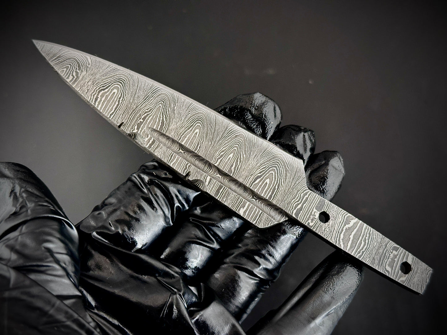 Hand Forged Sgian Dubh Knife Blank – B6