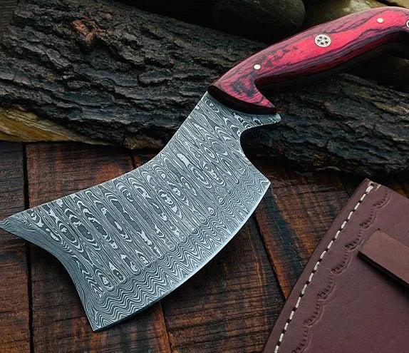 Handmade Meat Cleaver / Bushcraft Knife – DH8