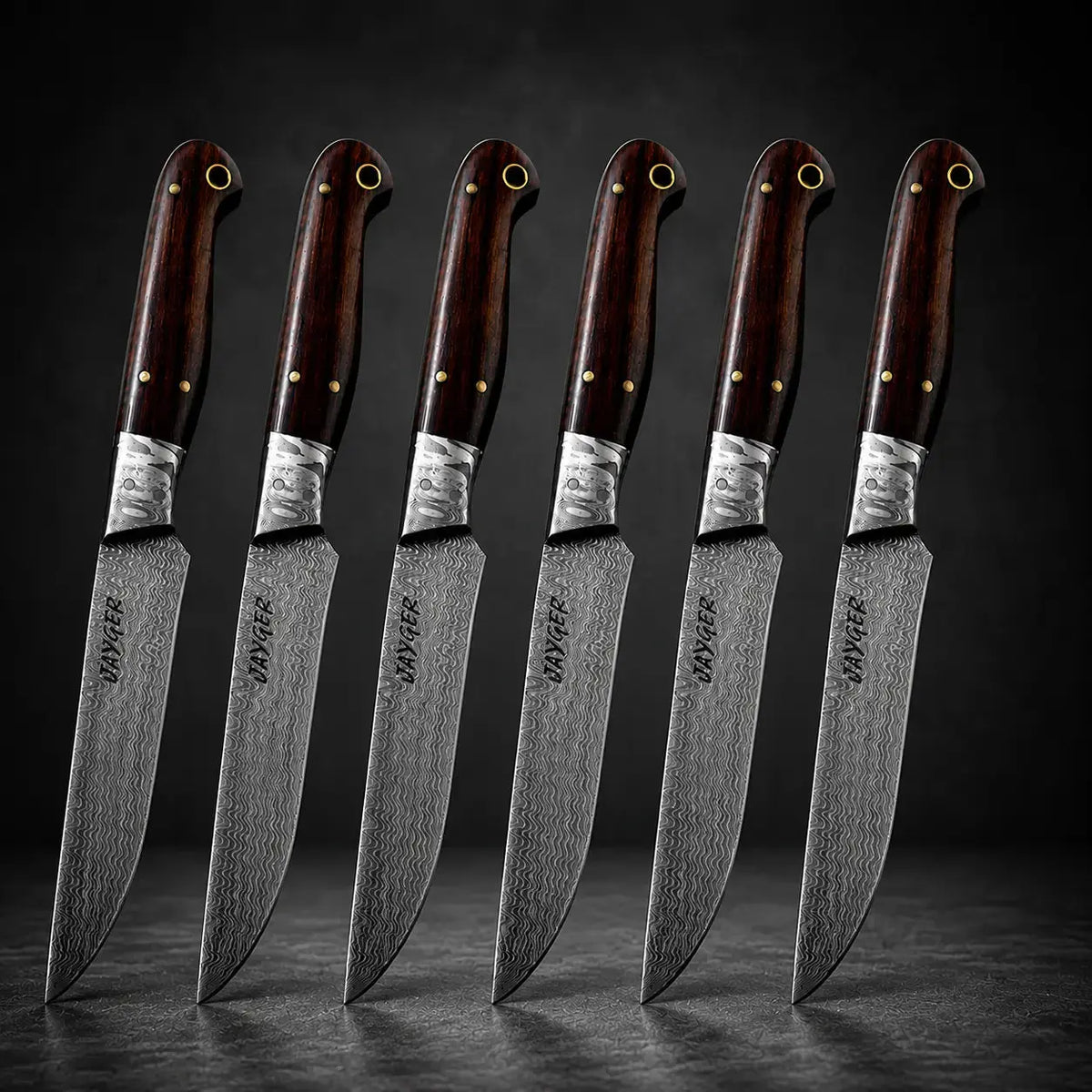 Handmade Damascus Steel Steak Knife