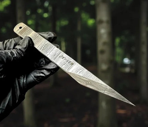 Handmade Damascus Steel Kiridashi Knife