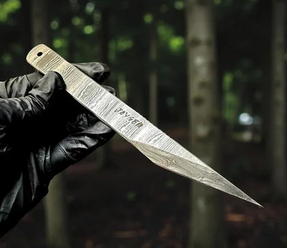 Handmade Damascus Steel Kiridashi Knife