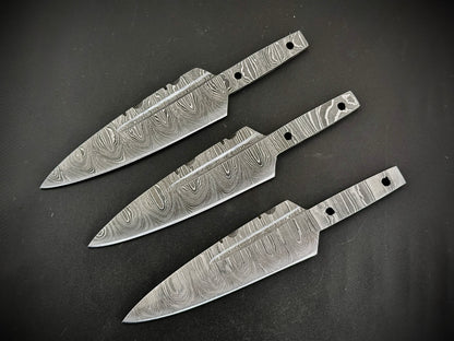 Hand Forged Sgian Dubh Knife Blank – B6