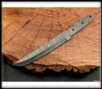 Handmade Damascus Steel Tanto Knife Blade Blank – B19