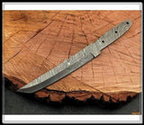 Handmade Damascus Steel Tanto Knife Blade Blank – B19 - Jayger