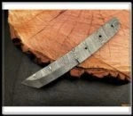 Handmade Damascus Steel Tanto Knife Blank Blade – B21