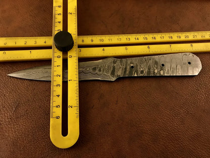 Hand Forged Damascus Steel Dagger Knife Blade – B36