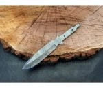 Hand Forged Damascus Steel Hunting Knife Blank – B4