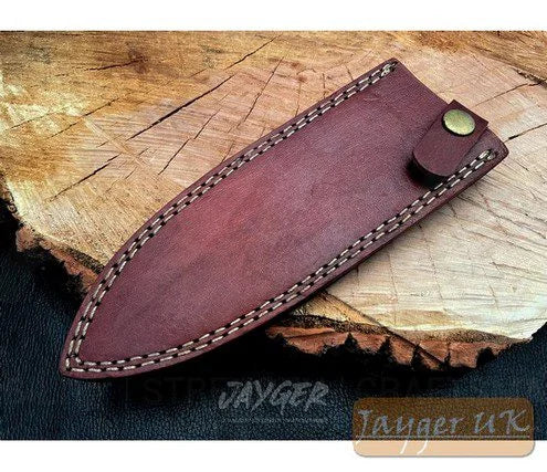 Custom Made Fixed Blade Knife Leather Sheath – BGS1