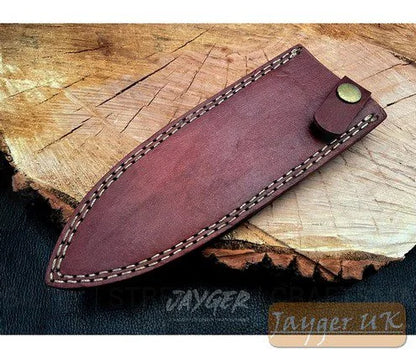 Custom Made Fixed Blade Knife Leather Sheath – BGS1