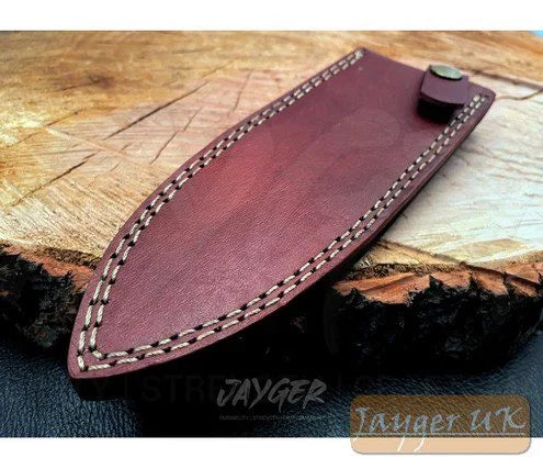 Custom Made Fixed Blade Knife Leather Sheath – BGS1