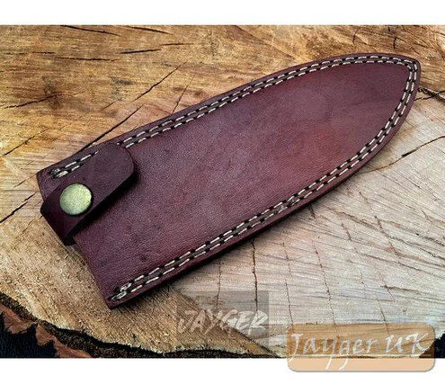 Custom Made Fixed Blade Knife Leather Sheath – BGS1